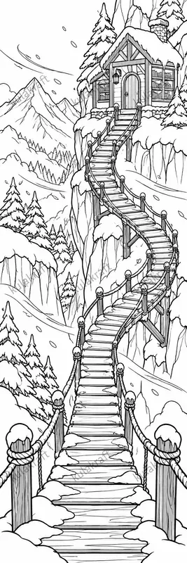 Winter Reading Route Bookmarks