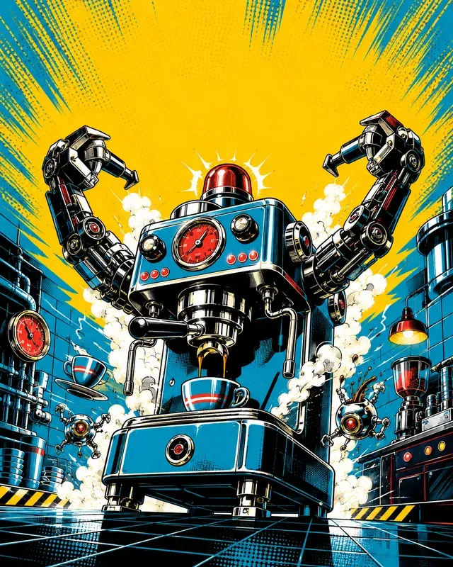 Retrofuture Pop Comic Covers