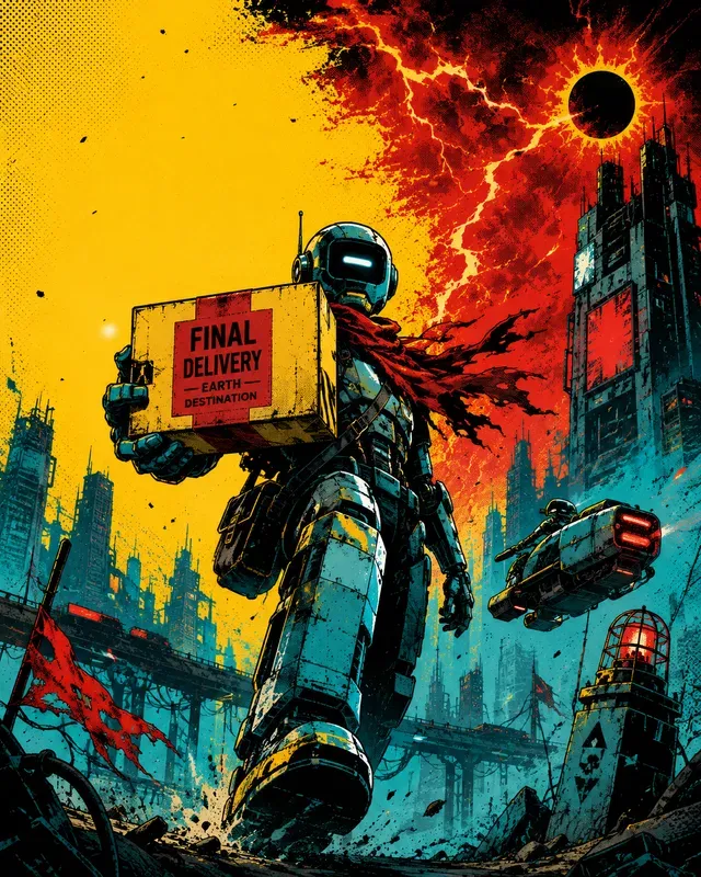 Retrofuture Pop Comic Covers
