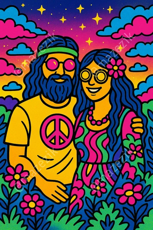 Cute Psychedelic Illustrations