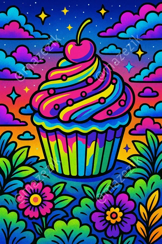 Cute Psychedelic Illustrations