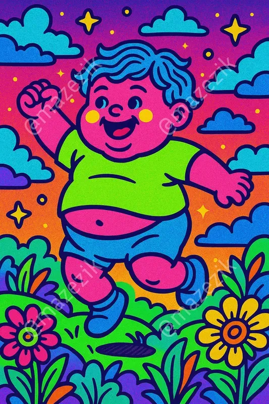 Cute Psychedelic Illustrations