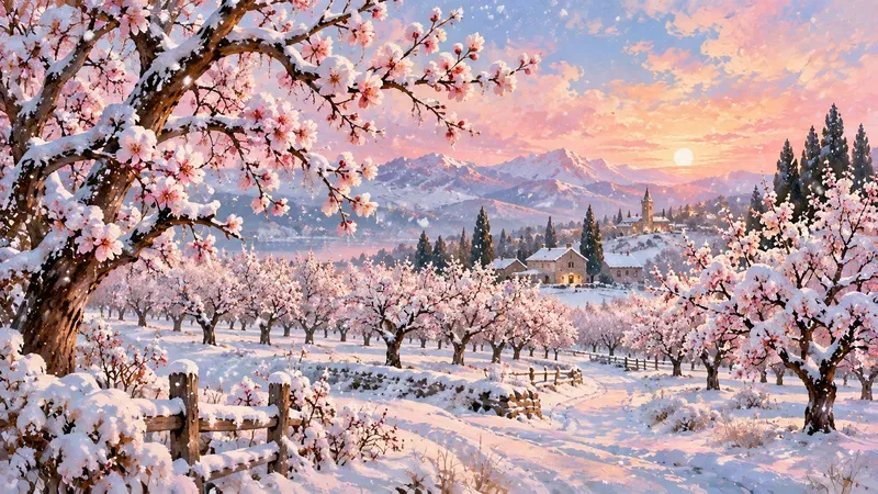 Enchanted Snowy Fairytale Wall Art