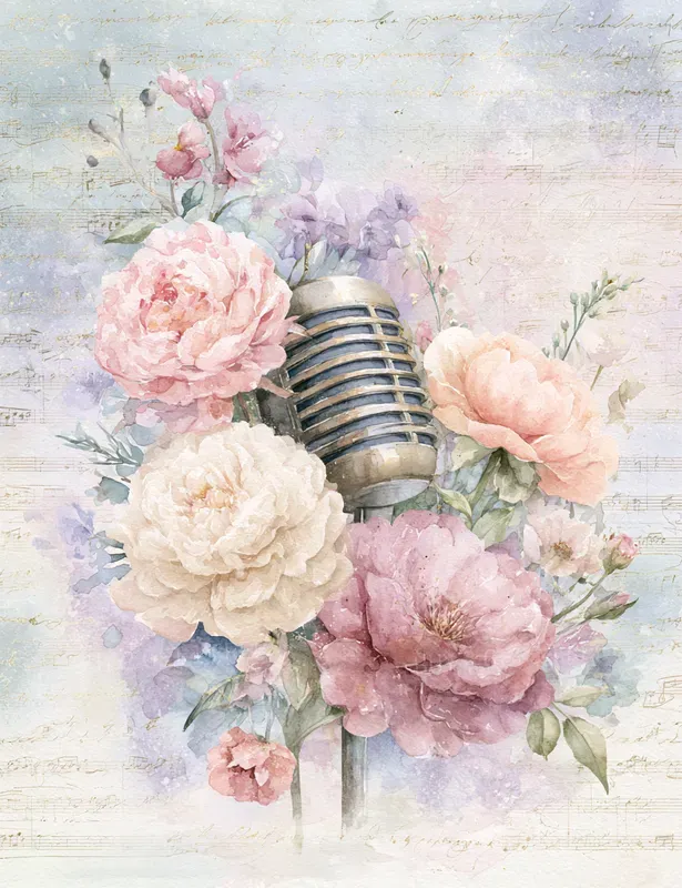 Floral Music Junk Journals