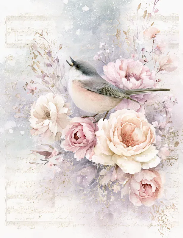 Floral Music Junk Journals