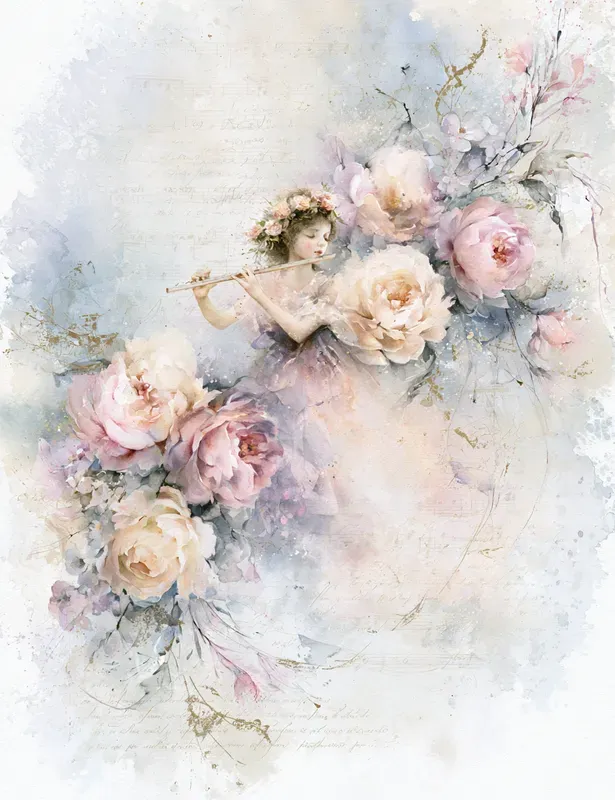 Floral Music Junk Journals