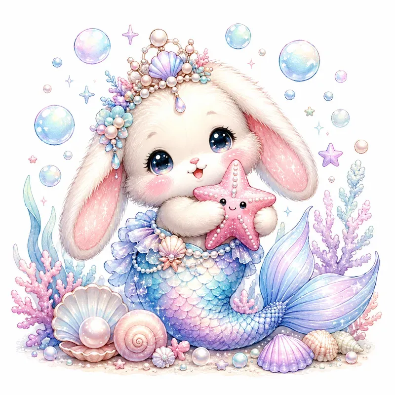 Kawaii Bunny Sticker Magics