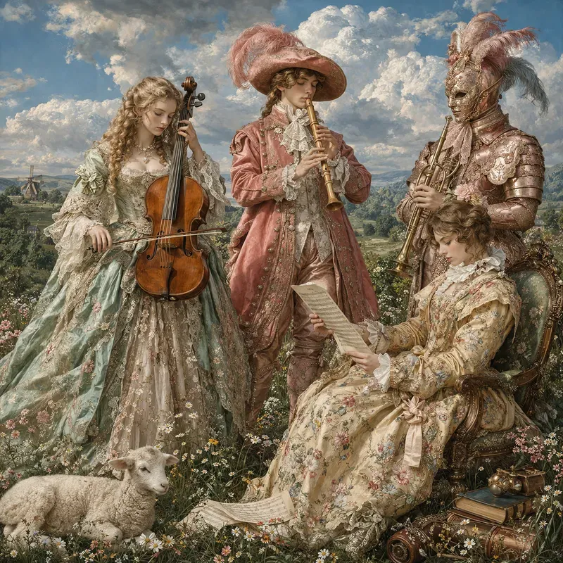 Field Ensemble Baroque Musicians