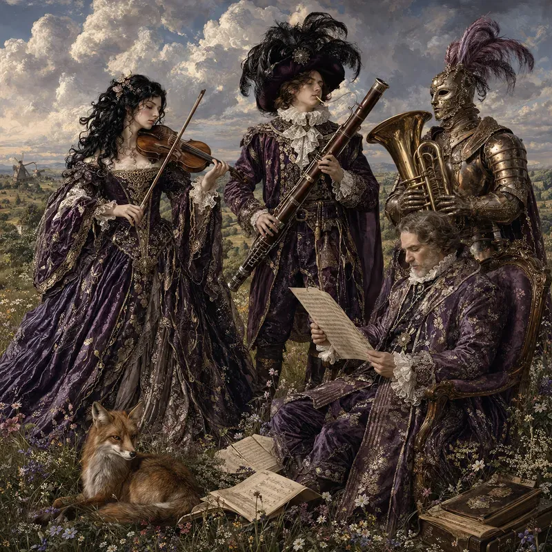 Field Ensemble Baroque Musicians