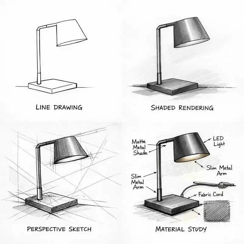 Conceptual Subject Sketches