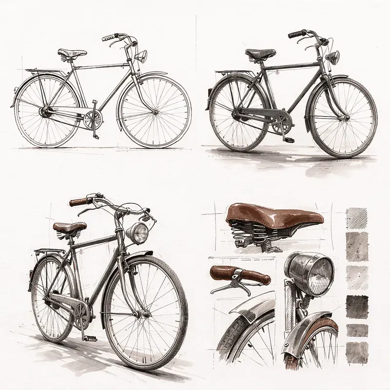 Conceptual Subject Sketches