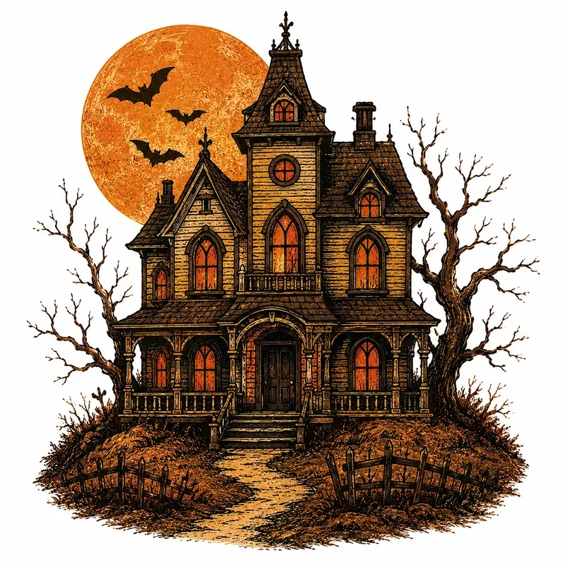 Vintage Halloween Clipart Collections
