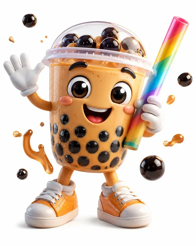 3D Cute Food Mascots