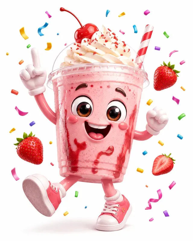 3D Cute Food Mascots