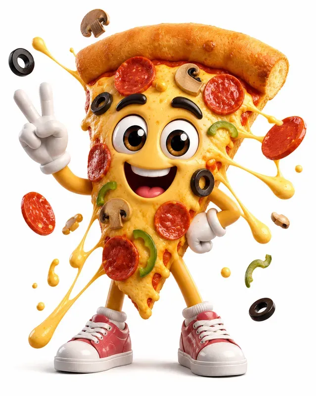 3D Cute Food Mascots