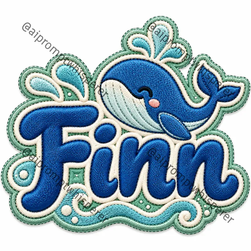 Personalized Embroidered Kids Patches