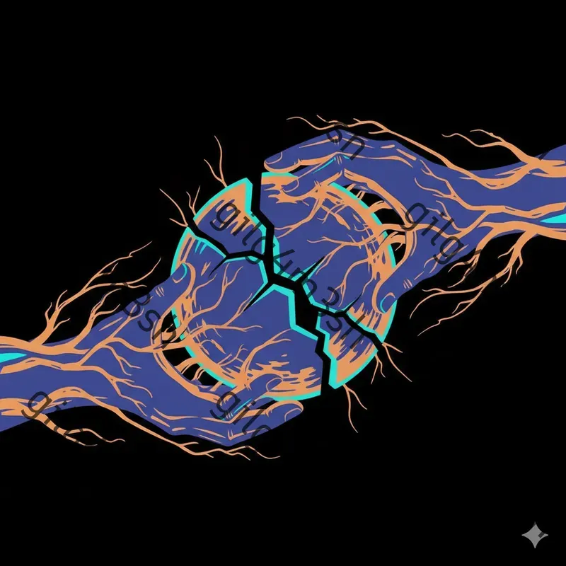 Neon Surreal Vector Art