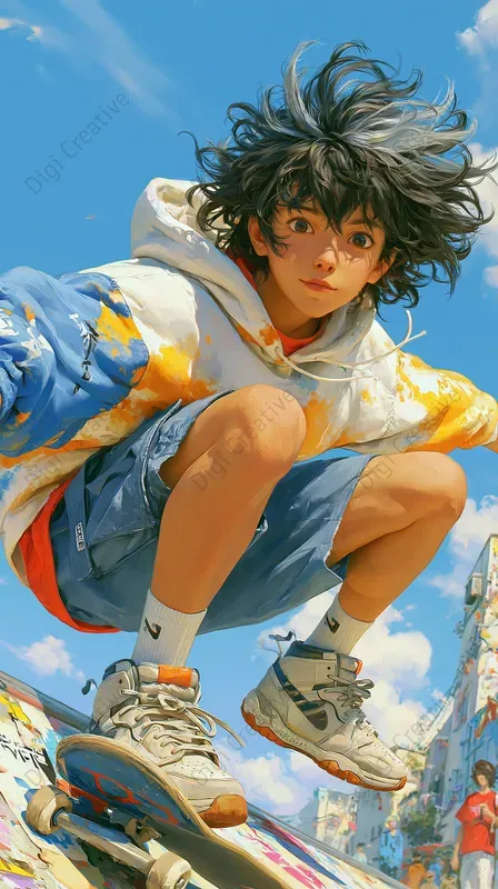 Premium Anime Character Art