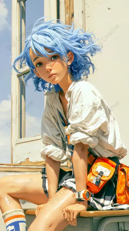 Premium Anime Character Art