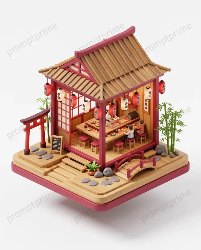 3D Isometric Clay Business Icons