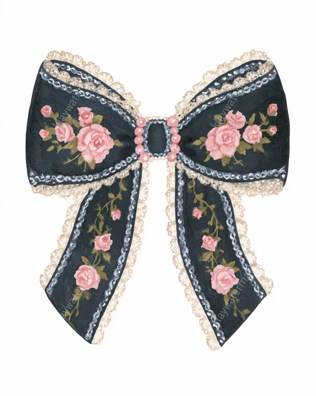 Rococo Gothic Halloween Cliparts