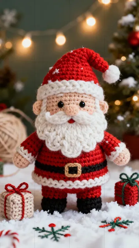 Knitted Christmas Villages