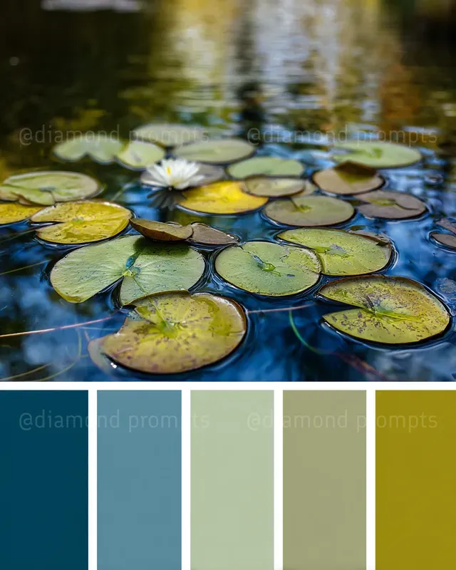 Natural Calm Photo Color Swatches