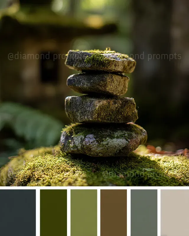 Natural Calm Photo Color Swatches
