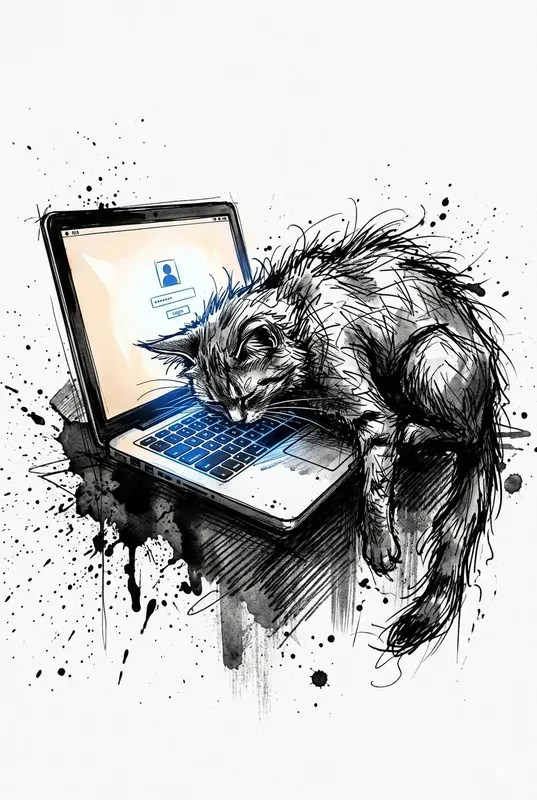 Lazy Animal Streetwear Ink Graphics