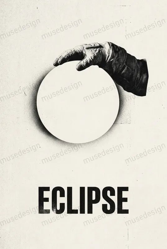 Gritty Minimalist Film Poster Engines
