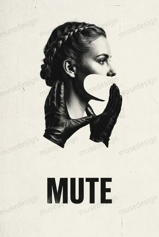 Gritty Minimalist Film Poster Engines