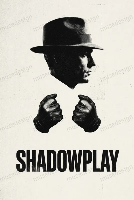 Gritty Minimalist Film Poster Engines