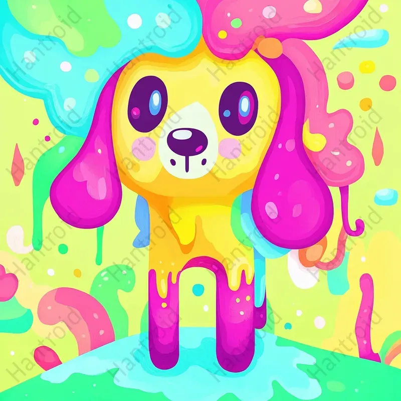 Surrealist Time Distortion Art