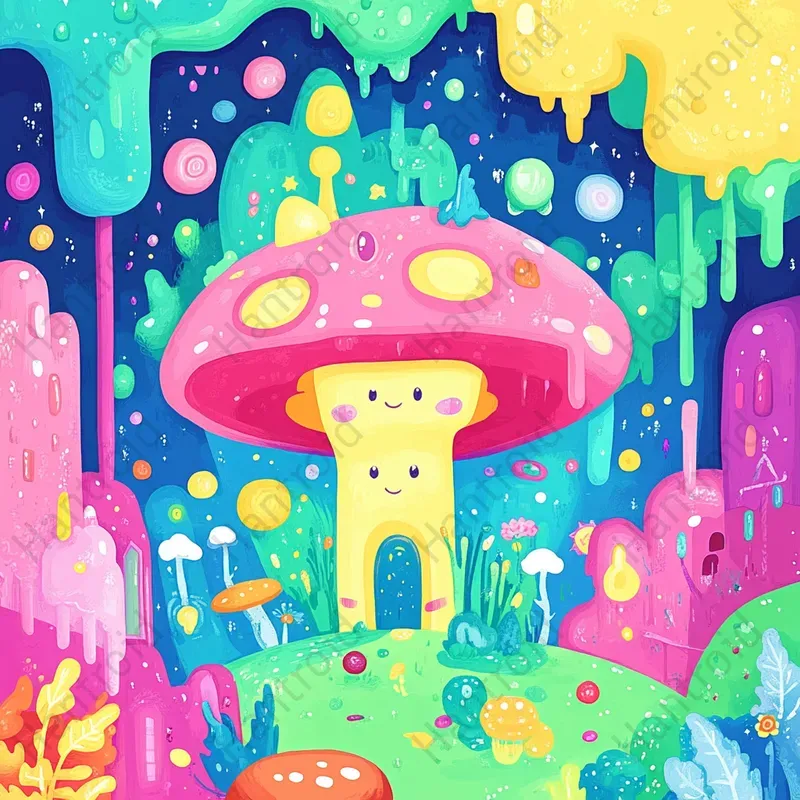 Surrealist Time Distortion Art