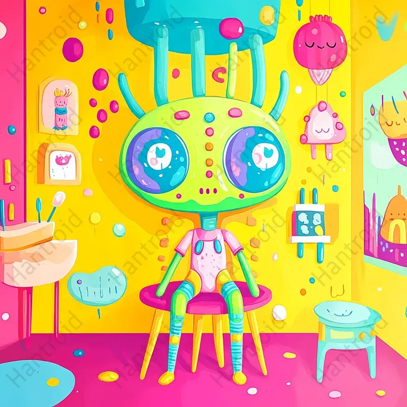 Surrealist Time Distortion Art