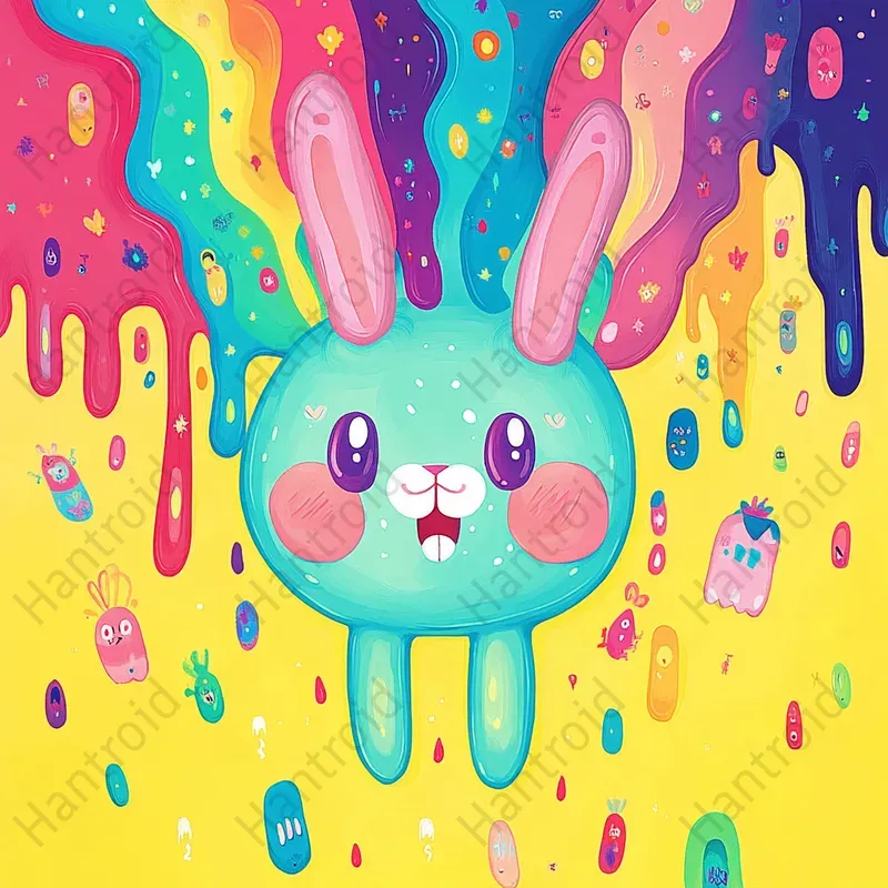 Surrealist Time Distortion Art