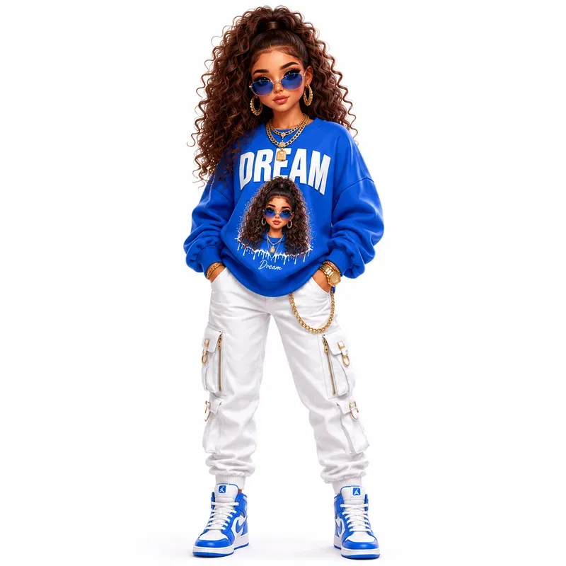 Cute Fashion Doll Tshirt Creators