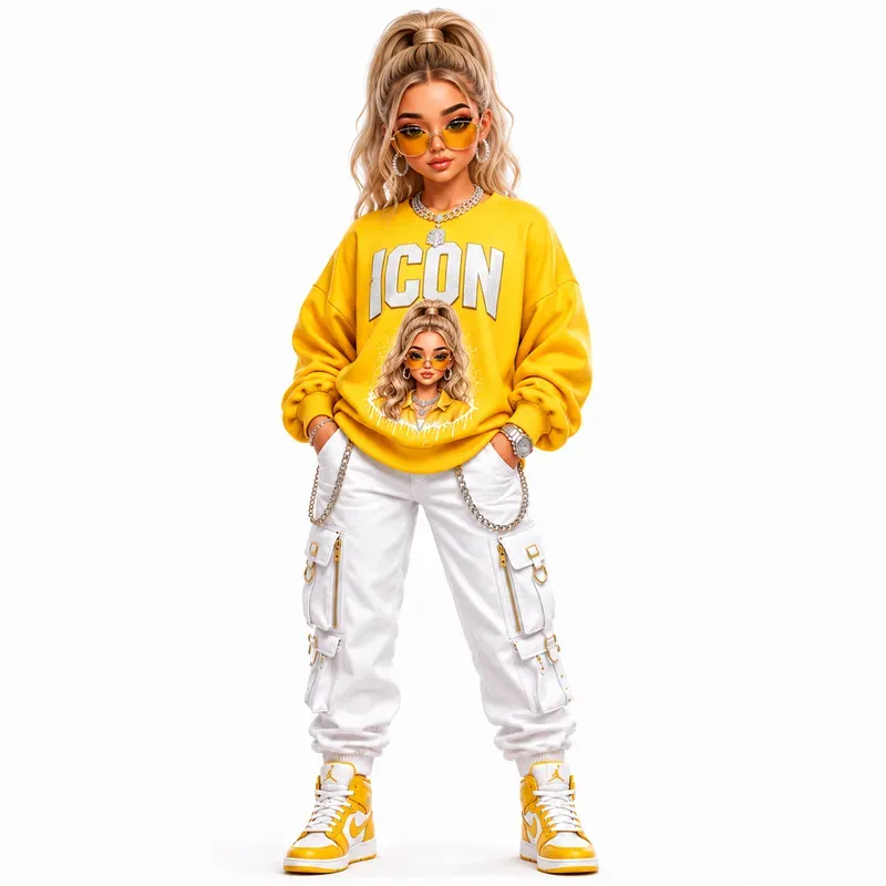 Cute Fashion Doll Tshirt Creators