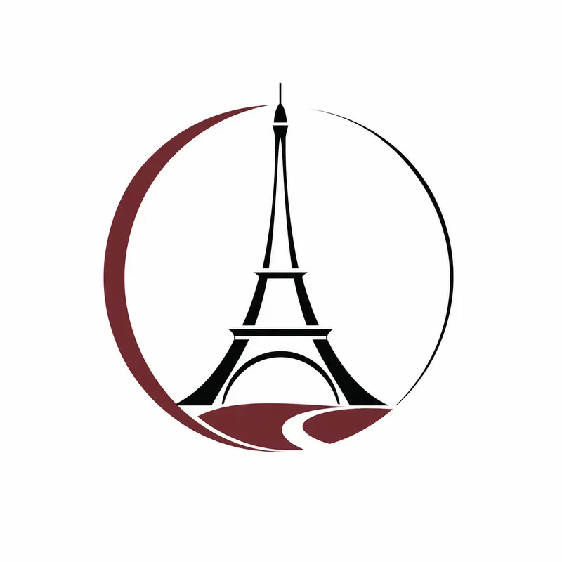French Minimalist Logos