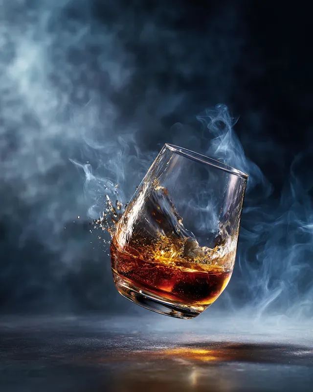 Levitating Product Splash Photography
