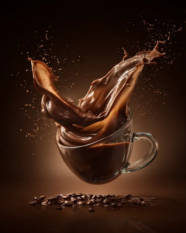 Levitating Product Splash Photography