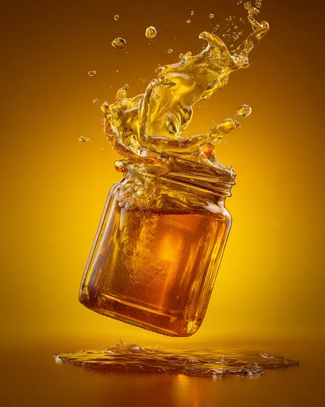 Levitating Product Splash Photography