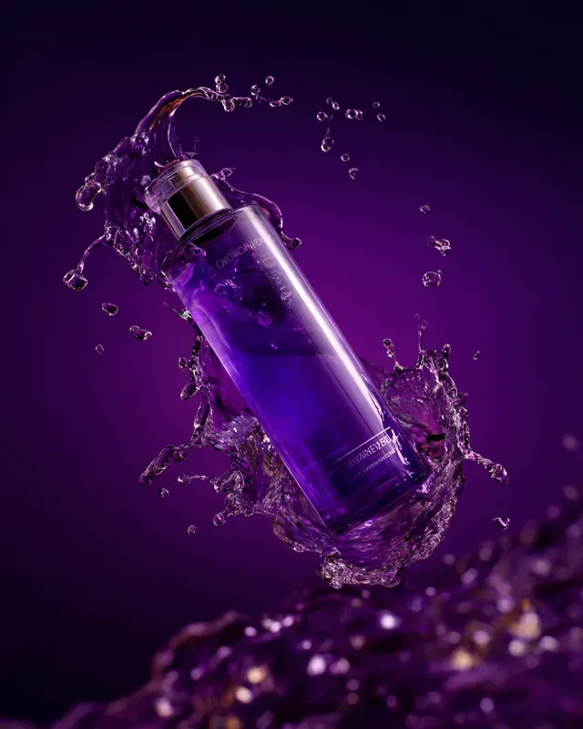 Levitating Product Splash Photography
