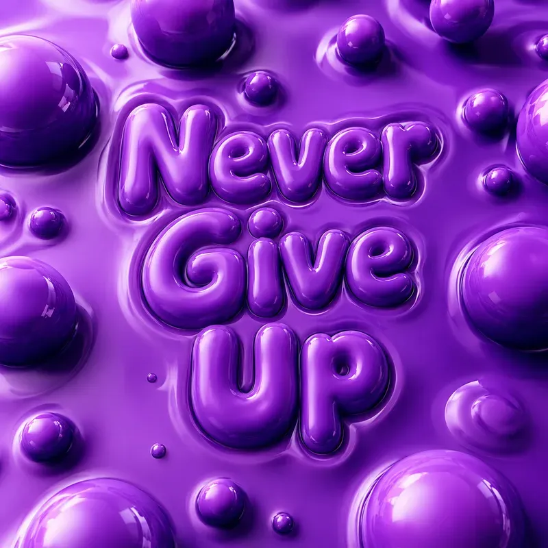 Luxury Bubble Quote Poster Makers