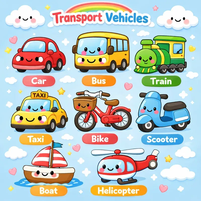 Kids Learning Poster Sets