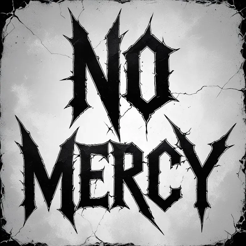 Gothic Tshirt Typography