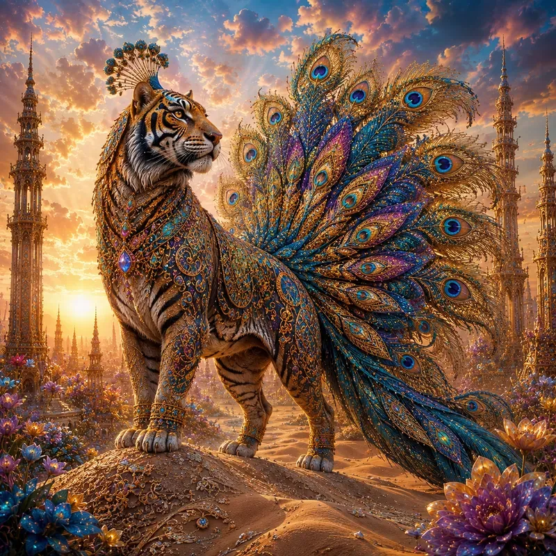 Ornate Guardian Lions