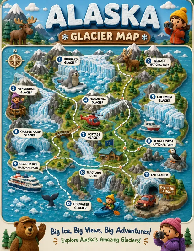 Kids Travel Map Posters