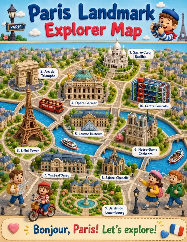 Kids Travel Map Posters