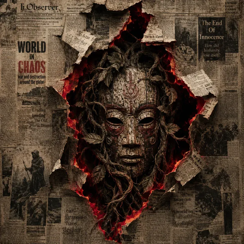 Dark Torn Portal Horror Collage Packs